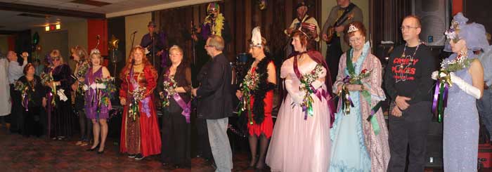 Past Kings and Queens of Mardi Gras